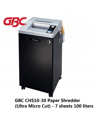 GBC CHS10-30 超微粒碎紙機(P-7保密適合政府銀行律師樓)