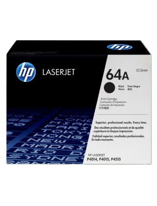 HP 64A 黑色原廠 LaserJet 碳粉盒 (CC364A)