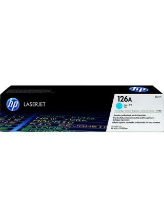 HP 126A 藍色原廠 LaserJet 碳粉盒 (CE311A)