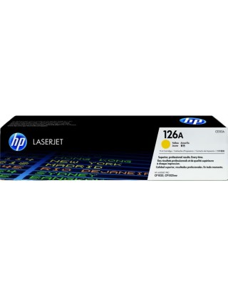 HP 126A 黃色原廠 LaserJet 碳粉盒 (CE312A)