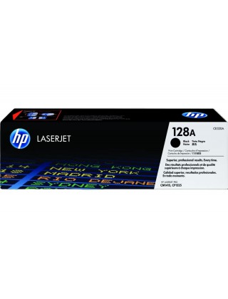 HP 128A 黑色原廠 LaserJet 碳粉盒 (CE320A)