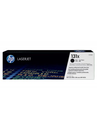 HP 131X 高容量黑色原廠 LaserJet 碳粉盒 (CF210X)