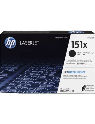 HP 151X 高容量黑色原廠 LaserJet 碳粉盒 (W1510X)