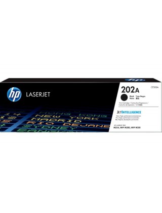 HP 202A 黑色原廠 LaserJet 碳粉盒 (CF500A)