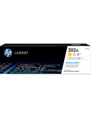 HP 202A 黃色原廠 LaserJet 碳粉盒 (CF502A)