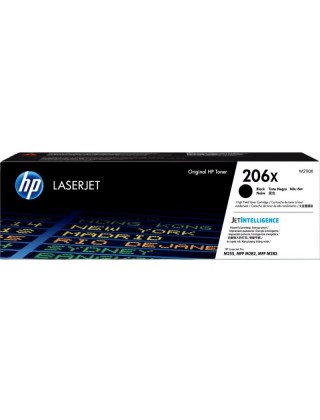 HP 206X 高容量黑色原廠 LaserJet 碳粉盒 (W2110X)