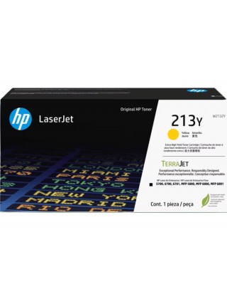 HP 213Y 超高打印量黃色原廠 LaserJet 碳粉盒 (W2132Y)