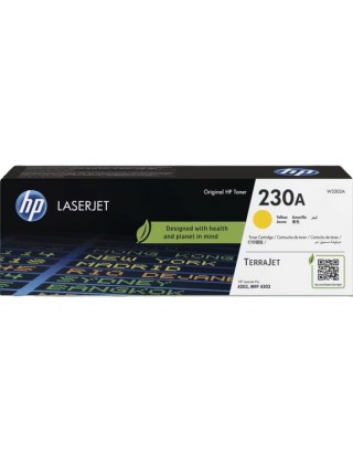 HP 230A 黃色原廠 LaserJet 碳粉盒 (W2302A)