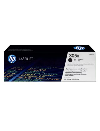 HP 305X 高容量黑色原廠 LaserJet 碳粉盒 (CE410X)