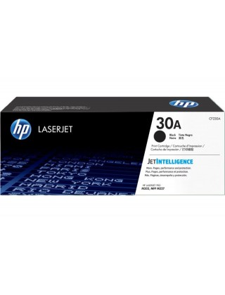 HP 30A 黑色原廠 LaserJet 碳粉盒 (CF230A)