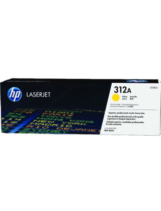 HP 312A 黃色原廠 LaserJet 碳粉盒 (CF382A)