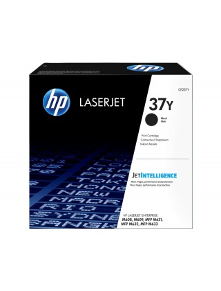HP 37Y 超高容量黑色原廠 LaserJet 碳粉盒 (CF237Y)