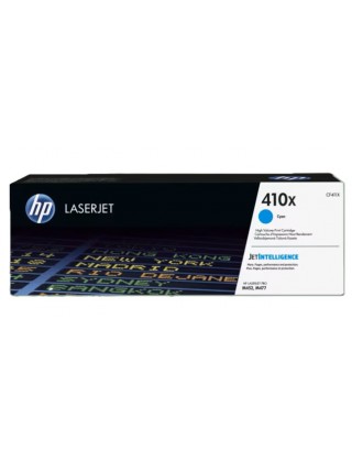 HP 410X 高容量藍色原廠 LaserJet 碳粉盒 (CF411X)