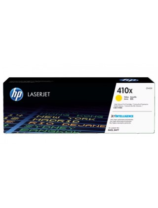 HP 410X 高容量黃色原廠 LaserJet 碳粉盒 (CF412X)