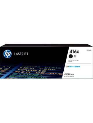 HP 416X 高容量黑色原廠 LaserJet 碳粉盒 (W2040X)