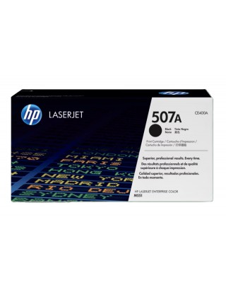 HP 507A 黑色原廠 LaserJet 碳粉盒 (CE400A)