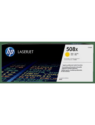 HP 508X 高容量黃色原廠 LaserJet 碳粉盒 (CF362X)