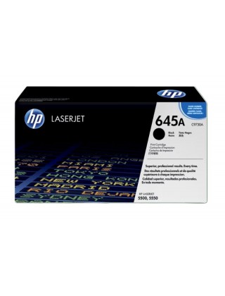 HP 645A 黑色原廠 LaserJet 碳粉盒 (C9730A)