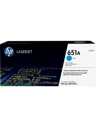 HP 651A 藍色原廠 LaserJet 碳粉盒 (CE341A)