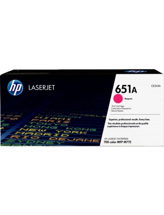 HP 651A 紅色原廠 LaserJet 碳粉盒 (CE343A)