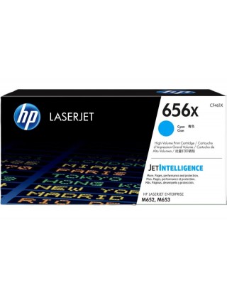 HP 656X 高容量藍色原廠 LaserJet 碳粉盒 (CF461X)