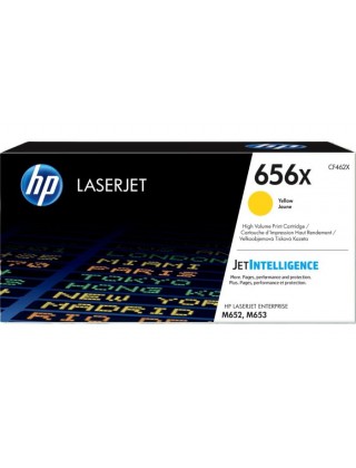 HP 656X 高容量黃色原廠 LaserJet 碳粉盒 (CF462X)