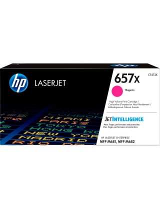 HP 657X 高容量紅色原廠 LaserJet 碳粉盒 (CF473X)