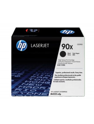 HP 90X 高容量黑色原廠 LaserJet 碳粉盒 (CE390X)