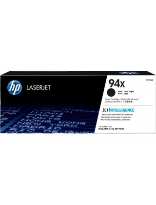 HP 94X 高容量黑色原廠 LaserJet 碳粉盒 (CF294X)