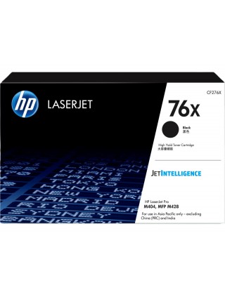 HP 76X 高容量黑色原廠 LaserJet 碳粉盒 (CF276X)
