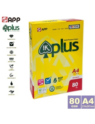 IK PLUS 80gsm A4 白影印紙