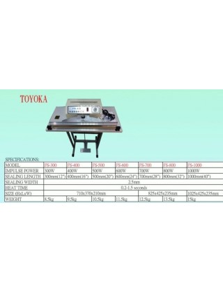 TOYOKA FS-300 12" 腳踏式封口機